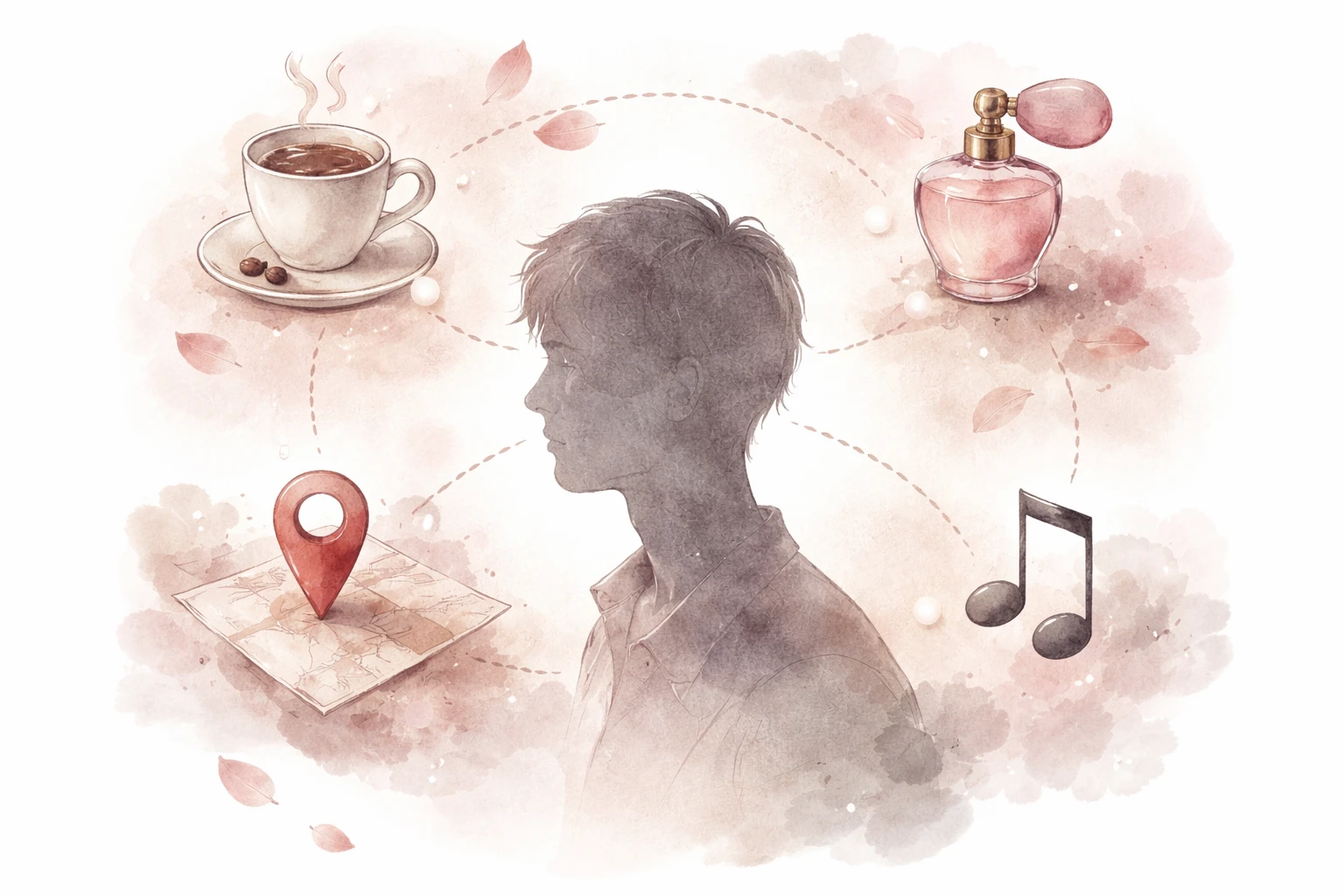 Triggers that make men think about their ex