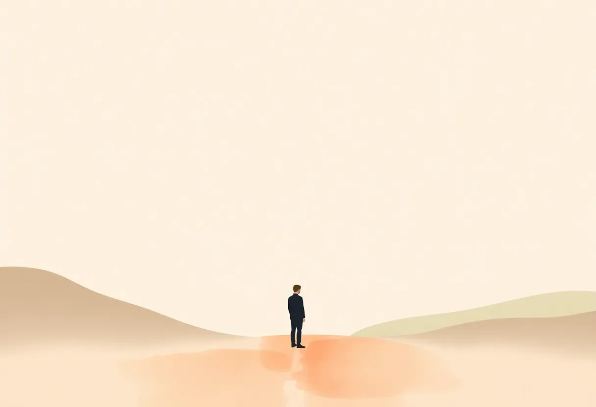 Person contemplating their path forward after no contact