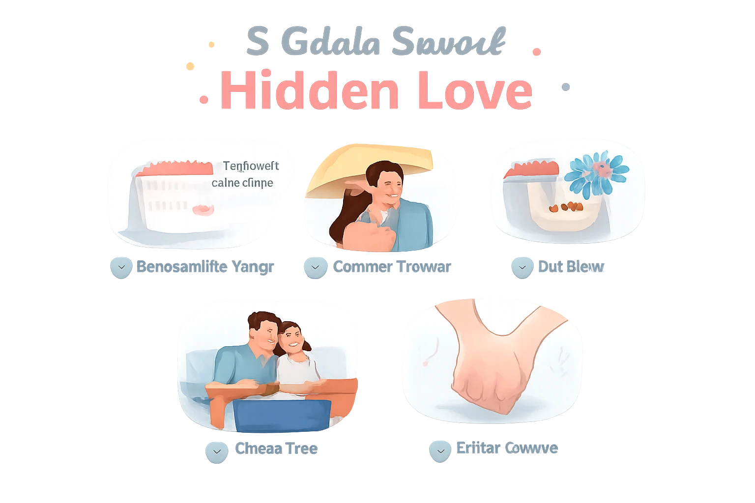 Les 5 signes subtils d'un amour caché