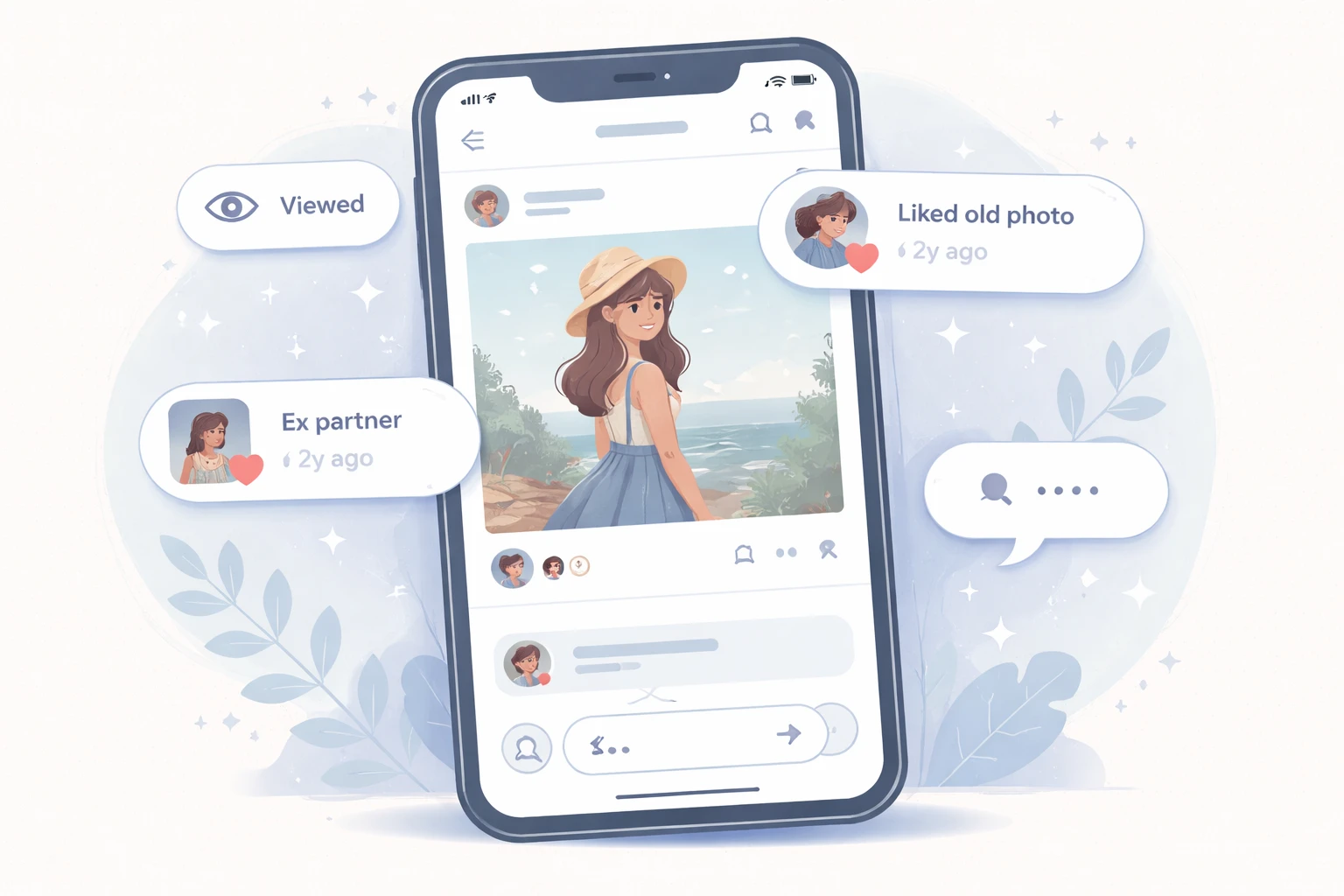 Interactions subtiles sur les réseaux sociaux