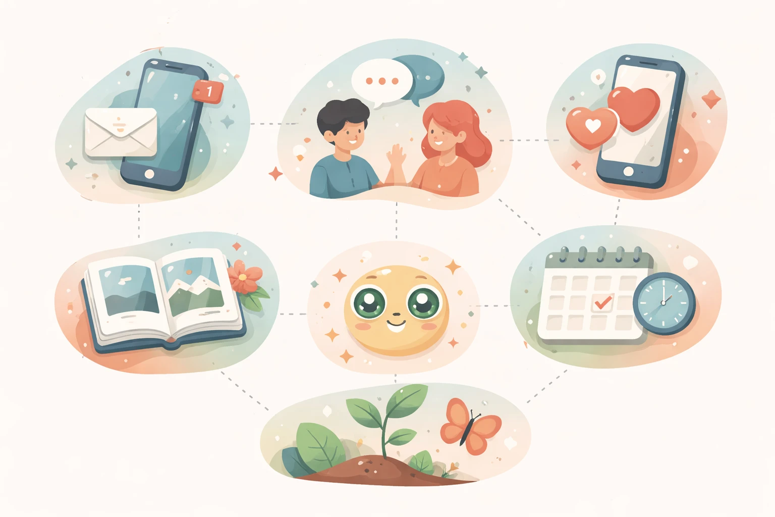 Infographie des 7 signes que votre ex veut revenir