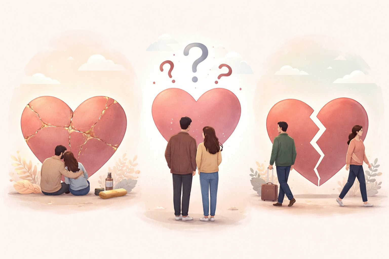 Les Types de Ruptures Qui Se Remettent Ensemble (2026)