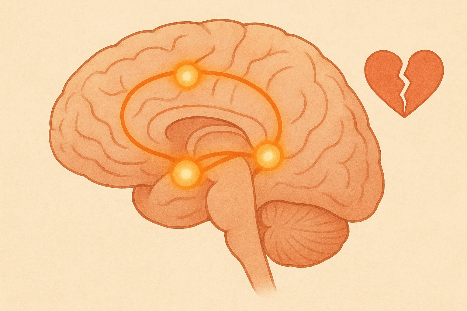 Le cerveau pendant le manque de son ex : les mêmes zones que l'addiction
