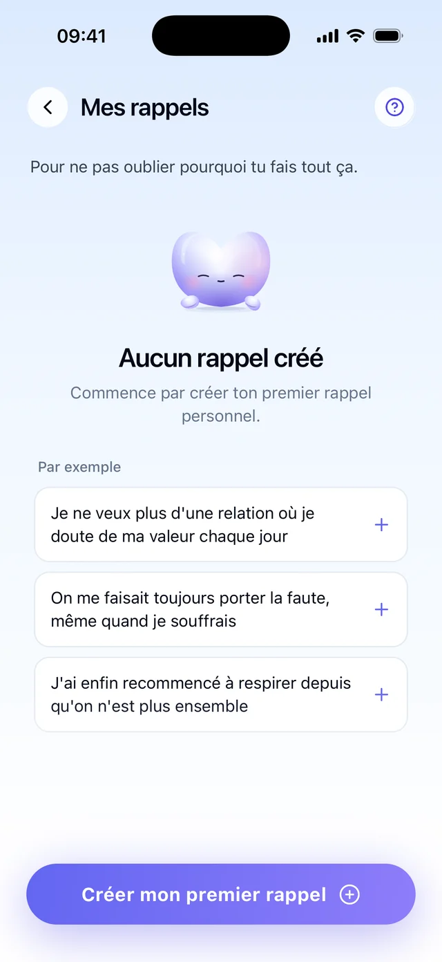 Mes rappels
